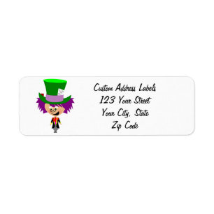 Étiquette Toon Mad Hatter