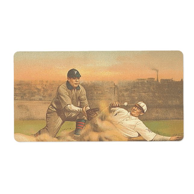 Étiquette TOP Classic Baseball (Devant)