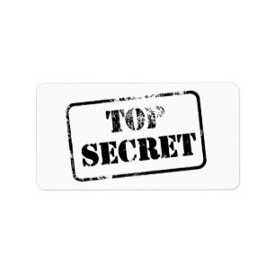 Étiquette Top Secret