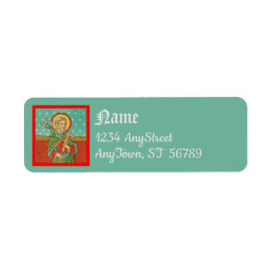Étiquette Torse supérieur de Saint-Joseph (Détail; VVP 09)