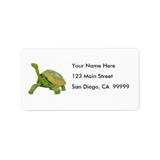 Étiquette Tortoise des Galapagos