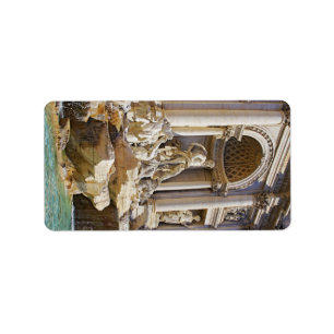 Étiquette Trevi fountain