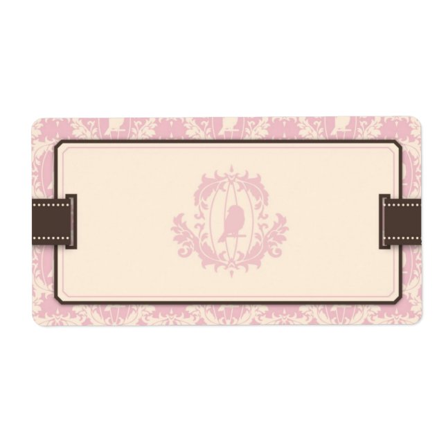 Étiquette Tweet Tweet Nom de la fille Balise (Devant)