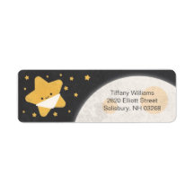 Twinkle Lil Star Baby shower Retourner l'adresse É