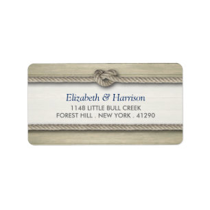 Étiquette Tying The Knot Rustic Beach Wedding