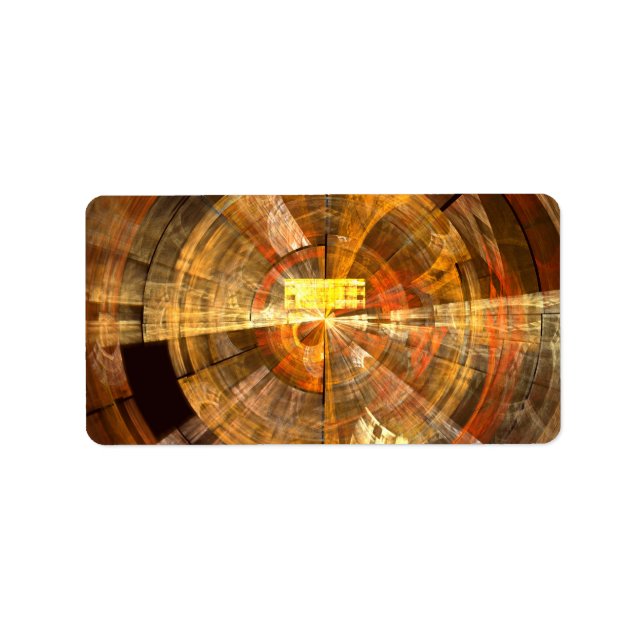 Étiquette Type abstrait d'intégrité (Devant)