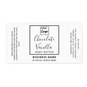 Étiquette Typographie professionnelle noir blanc logo produi