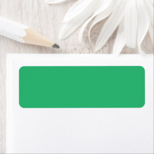 Étiquette un arrière - plan vert avec une bordure blanche