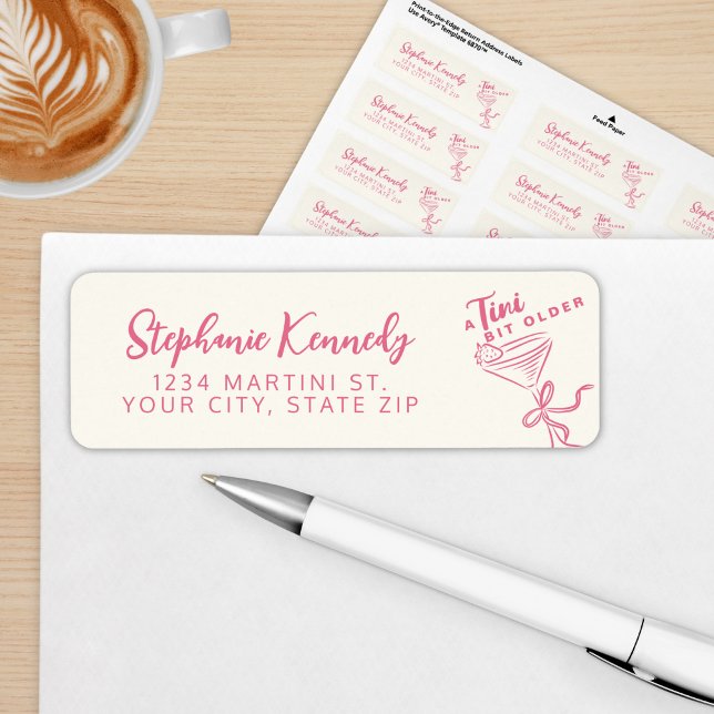 Étiquette Un Tini un peu plus vieux 30e anniversaire de Pink (Créateur téléchargé)