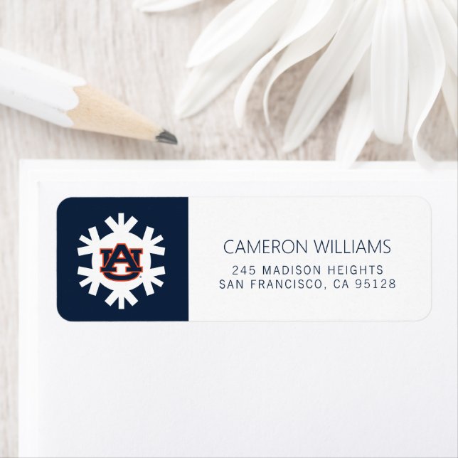 Étiquette Université d'Auburn | Motif de vacances (En situation)