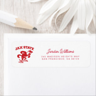 Étiquette Université d'État de Jacksonville JAX State Gameco