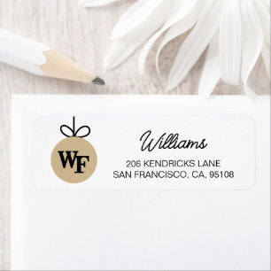 Étiquette Université Wake Forest   WF