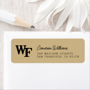 Étiquette Université Wake Forest   WF