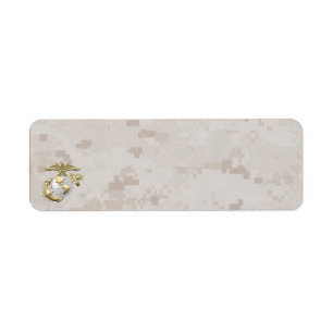 Étiquette Usmc Eagle, globe et Ancre (EGA) [3D]