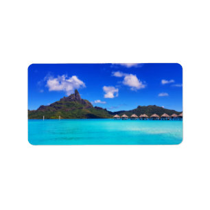 Étiquette Vacation de l'île de Scenic Tropical Bora