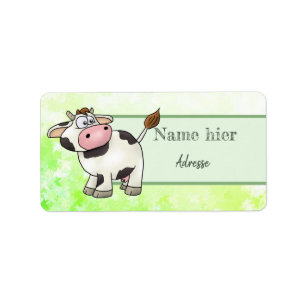 Étiquette Vache