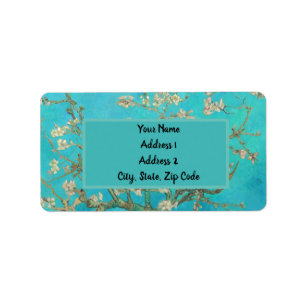 Étiquette Van Gogh Almond Blossoms