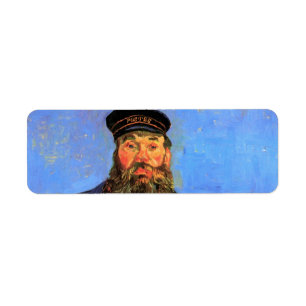 Étiquette Van Gogh, Portrait du facteur Joseph Roulin