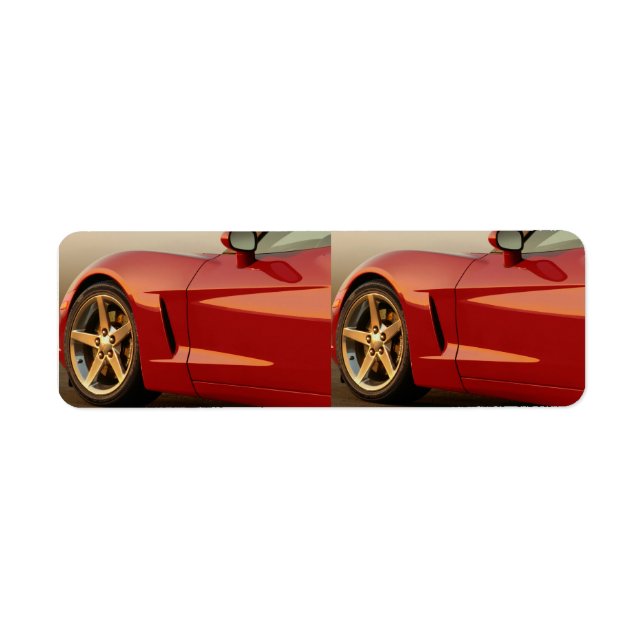 Étiquette Véhicules classiques de fenêtre fractionnée (Devant)