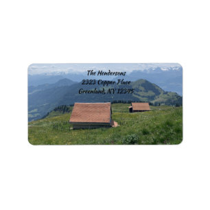 Étiquette Vieilles granges de Rigi Kulm