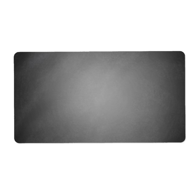 Étiquette Vignette Chalkboard tendance (Devant)