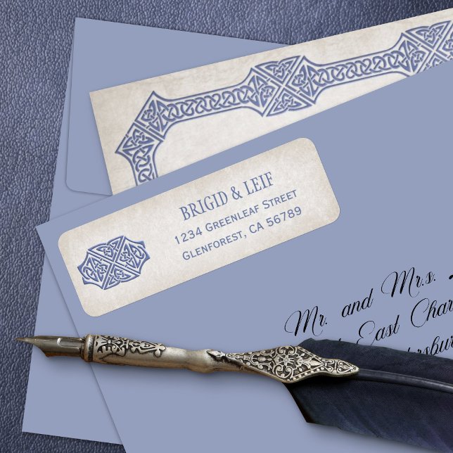 Étiquette Viking Celtic Gamer Mariage (Créateur téléchargé)