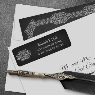 Étiquette Viking Celtic Gamer Mariage