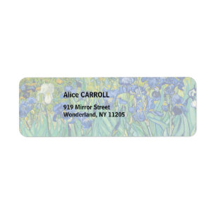 Étiquette Vincent Van Gogh - Irises