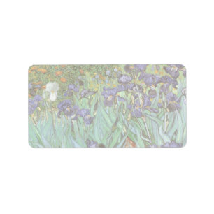 Étiquette Vincent van Gogh - Irises