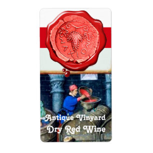 ÉTIQUETTE VINEYARD VIN VIN ROUGE BARRELS CIEL VÊTEMENT VIN