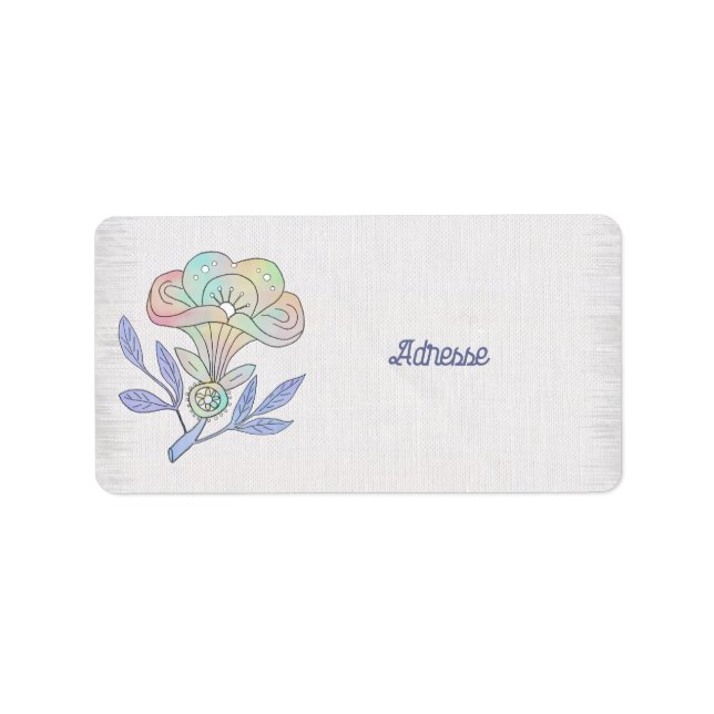 Étiquette Vintage (Devant)