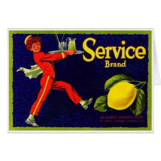 Étiquette vintage de caisse de fruit