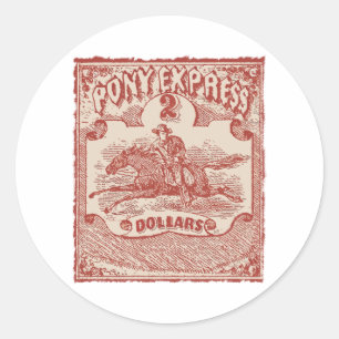 Étiquette Vintage de Express pivotant