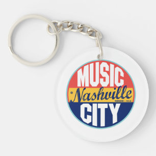 Étiquette vintage de Nashville