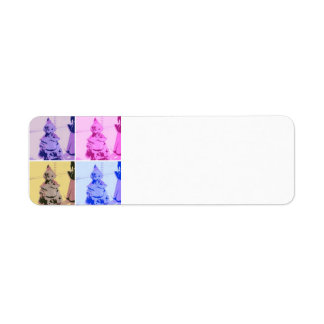 Étiquette Vintage Petit Chaperon Rouge