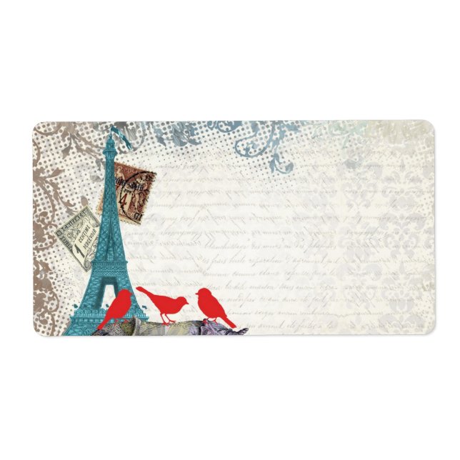 Étiquette Vintage rhino (Devant)