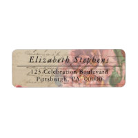 Vintage Romantique Français Ephémère Floral