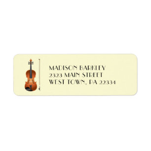 Étiquette Viola Violon Musique Enseignant Musicien