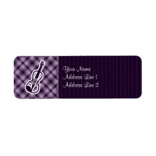 Étiquette Violon pourpre