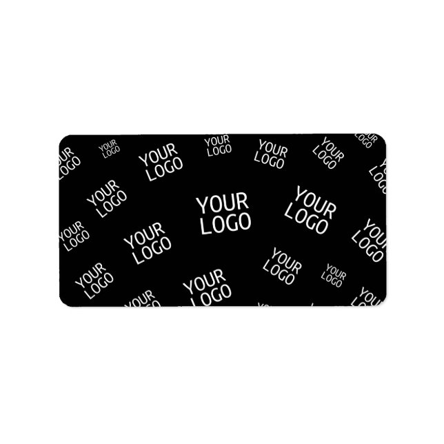 Étiquette Votre logo de conception, de photo ou d'entreprise (Devant)