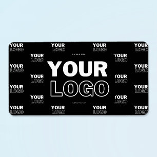 Étiquette Votre logo et votre logo de répétition Arrière - p