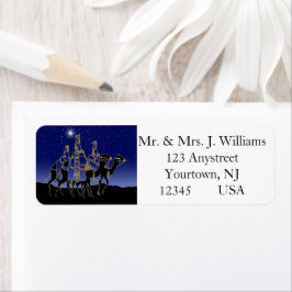 Étiquette Wisemen Lui Demande Encore Noël