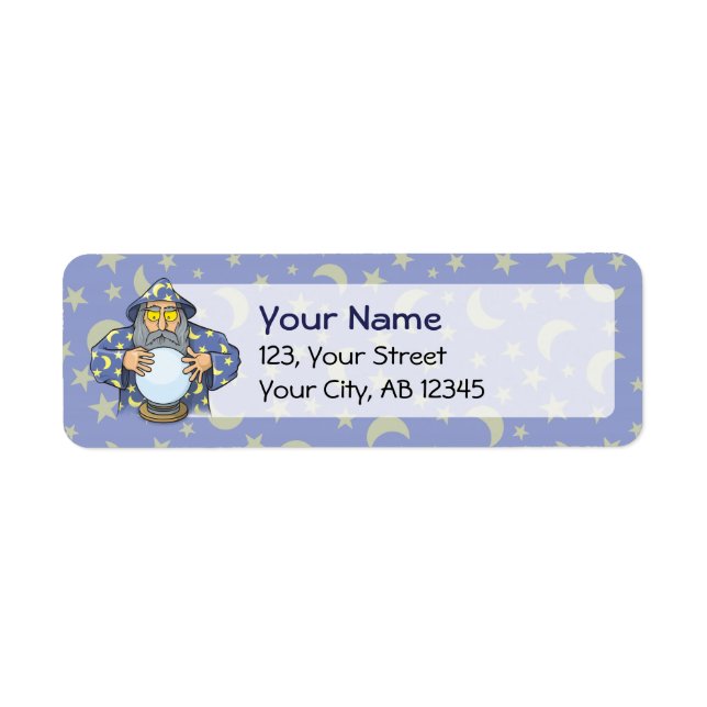 Étiquette Wizard (Devant)