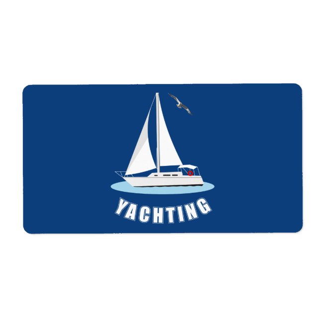 Étiquette Yachting (Devant)