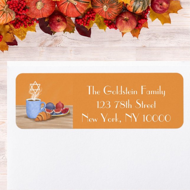 Étiquette Yom Kippur Pause-le-Vent : Café, grenades (Créateur téléchargé)