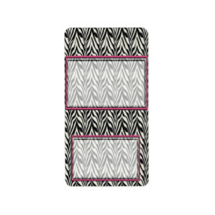 Étiquette Zebra Birthday Hershey Miniature Candy Wrapper