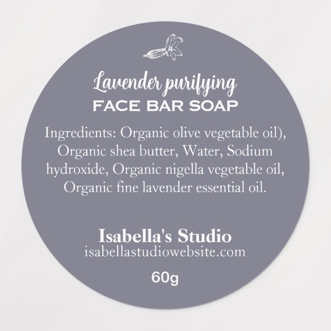 Étiquettes 30 Savon à lave-linge étanche (Design 1)
