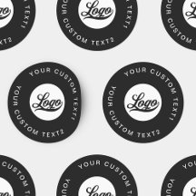 30 Waterproof Business Logo Bouteille d'eau Sticke