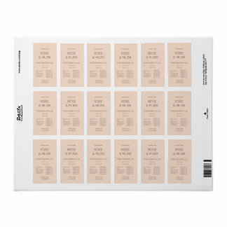 Étiquettes à l'huile cosmétique / Bouteille à gout