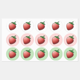 Étiquettes Alimentation à la fraise
